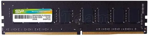 Photo de Barrette mémoire 8Go DIMM DDR4 Silicon Power 2666Mhz (Noir)