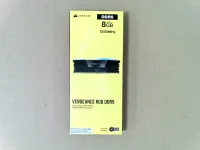 Photo de Barrette mémoire 8Go DIMM DDR5 Corsair Vengeance RGB 5200MHz (Noir) - SN ADHRT5500280GF - ID 223424
