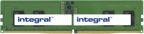 Photo de Barrette mémoire 8Go DIMM DDR5 Integral 5600MHz (Vert)