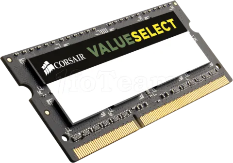 Photo de Barrette mémoire 8Go SODIMM DDR3  Corsair Value Select PC3-12800 (1600MHz) (Noir)