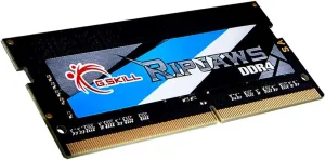 Photo de Barrette mémoire 8Go SODIMM DDR4 G.Skill RipJaws 3200Mhz (Noir)