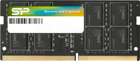 Photo de Barrette mémoire 8Go SODIMM DDR4 Silicon Power 2666Mhz (Noir)