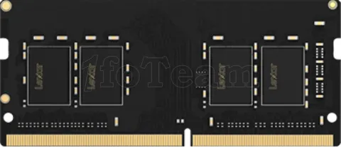 Photo de Barrette mémoire 8Go SODIMM DDR5 Lexar 5600Mhz (Noir)