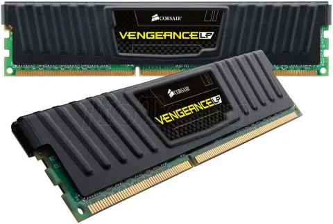 Photo de Barrette mémoire RAM DDR3 16Go (2x8Go) Corsair Vengeance LP PC12800 (1600MHz)