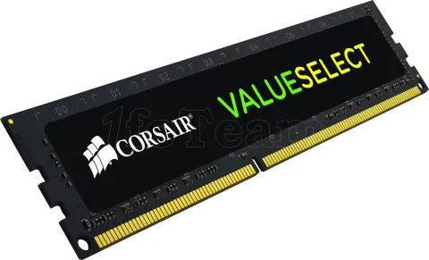 Photo de Barrette mémoire RAM DDR3 4Go Corsair Value Select PC12800 (1600MHz)