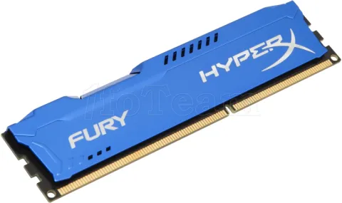 Photo de Barrette mémoire RAM DDR3 8192 Mo (8 Go) Kingston HyperX Fury BLUE PC12800 (1600MHz)