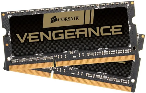 Photo de Barrette mémoire RAM SODIMM DDR3 16 Go (Kit 2x8 Go) Corsair Vengeance PC12800 (1600MHz)