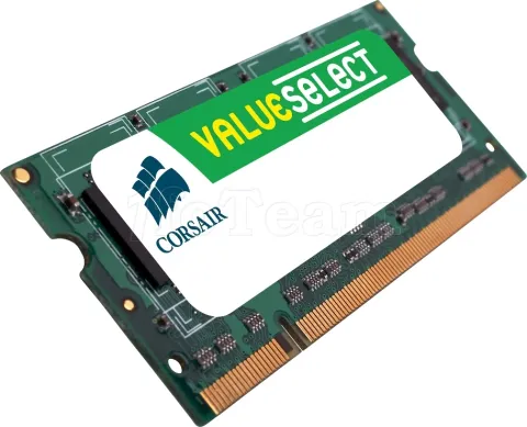 Photo de Barrette mémoire RAM SODIMM DDR3 4096Mo (4 Go) Corsair Value Select PC10666 (1333MHz)