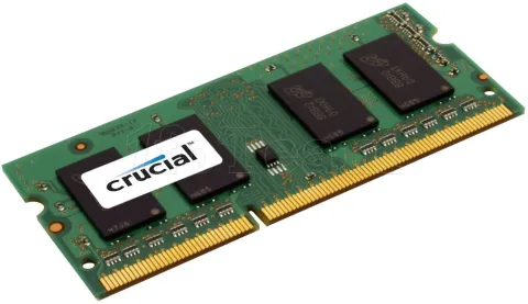 Photo de Barrette mémoire RAM SODIMM DDR3L 4096Mo (4 Go) Crucial PC12800 (1600MHz)
