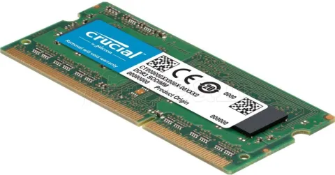 Photo de Barrette mémoire RAM SODIMM DDR3L 4096Mo (4 Go) Crucial PC3-14900 (1866MHz) 1.35v