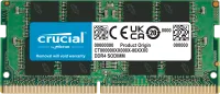 Photo de Barrette mémoire SODIMM 16Go DDR4 Crucial 3200Mhz (Vert) Version OEM (Tray)