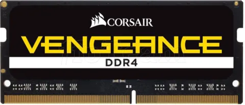 Photo de Barrette mémoire SODIMM 4Go DDR4 Corsair Vengeance  2400Mhz (Noir)