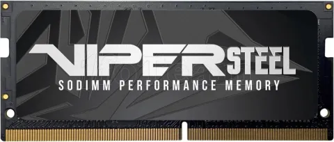 Photo de Barrette mémoire SODIMM DDR4 32Go Patriot Viper Steel  3200Mhz (Noir)