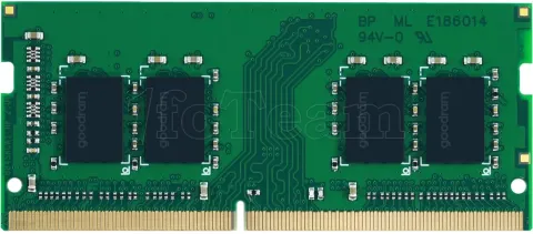 Photo de Barrette mémoire SODIMM DDR4 8Go GoodRam 2400Mhz (Vert)