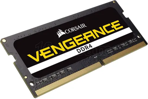 Photo de Barrette mémoire SODIMM DDR4 Corsair Vengeance  2400Mhz 16Go (Noir)