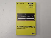 Photo de Barrette mémoire SODIMM DDR5 16Go Corsair Vengeance 4800MHz (Noir) - SN 234911996135577 - ID 201755