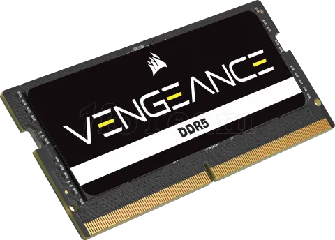 Photo de Barrette mémoire SODIMM DDR5 16Go Corsair Vengeance  4800MHz (Noir)