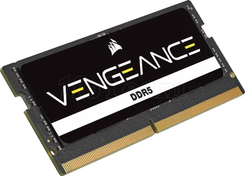 Photo de Barrette mémoire SODIMM DDR5 32Go Corsair Vengeance 4800MHz (Noir)