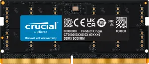 Photo de Barrette mémoire SODIMM DDR5 48Go Crucial 5600Mhz (Noir)
