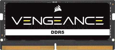 Photo de Barrette mémoire SODIMM DDR5 8Go Corsair Vengeance  4800MHz (Noir)