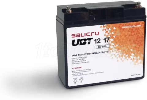 Photo de Batterie accumulateur au plomb Salicru UBT 12V/17Ah