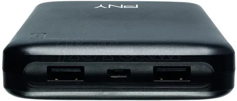 Photo de Batterie de secours/Powerbank PNY PowerPack Slim USB 20000mAh (Noir)