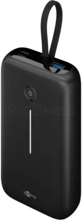 Photo de Batterie externe Goobay 76252 + 1x USB-C - 20000mAh (Noir)