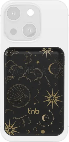 Photo de Batterie externe magnétique sans fil T'nB Astro - 5000mAh (Noir)