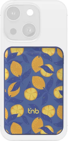 Photo de Batterie externe magnétique sans fil T'nB Lemon - 5000mAh (Noir)