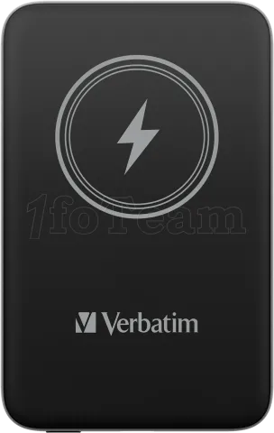 Photo de Batterie externe Magnétique sans fil Verbatim Charge'n'Go - 10000mAh (Noir)