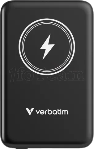 Photo de Batterie externe sans fil magnétique Verbatim Charge'N'Go - 10000 mAh (Noir)