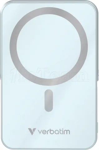 Photo de Batterie externe sans fil magnétique Verbatim Charge'n'Go 10000mAh (Bleu)