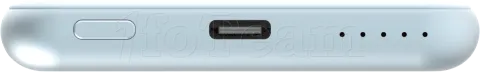 Photo de Batterie externe sans fil magnétique Verbatim Charge'n'Go - 5000mAh (Bleu)