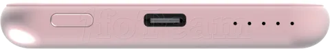 Photo de Batterie externe sans fil magnétique Verbatim Charge'n'Go - 5000mAh (Rose)