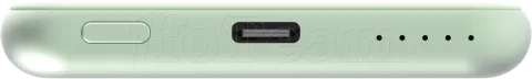 Photo de Batterie externe sans fil magnétique Verbatim Charge'n'Go - 5000mAh (Vert)
