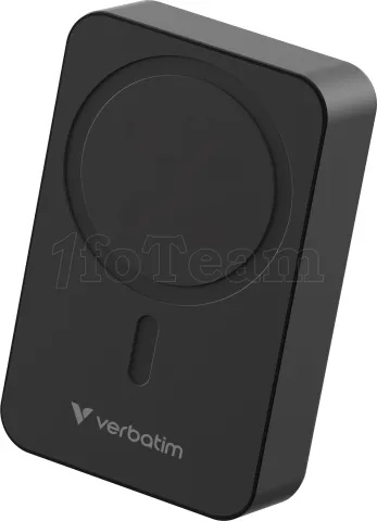 Photo de Batterie externe sans fil magnétique Verbatim Charge'n'Go Essentials - 20000mAh (Noir)