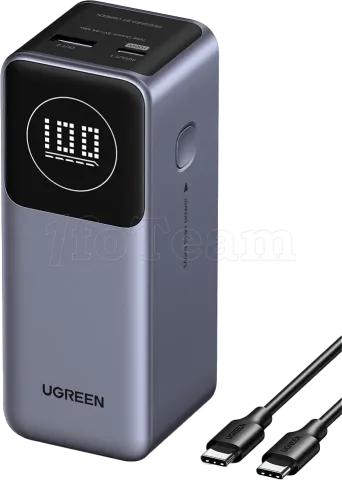 Photo de Batterie externe Ugreen Nexode - 12000mAh (Gris)