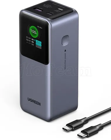 Photo de Batterie externe Ugreen Nexode - 20000mAh (Gris)