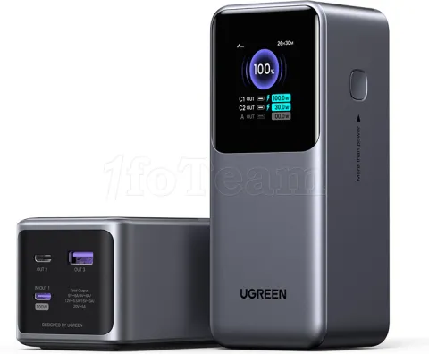Photo de Batterie externe Ugreen Nexode - 20000mAh (Gris)