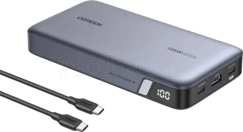 Photo de Batterie externe Ugreen Nexode - 25000 mAh (Gris)