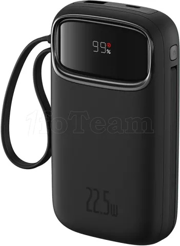 Photo de Batterie externe USB Baseus Adaman - 10000mAh 22,5W (Noir)