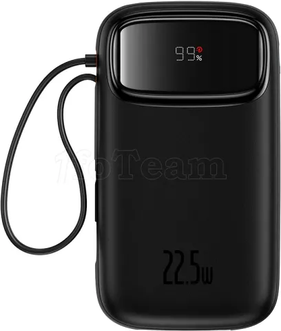 Photo de Batterie externe USB Baseus Adaman - 10000mAh 22,5W (Noir)