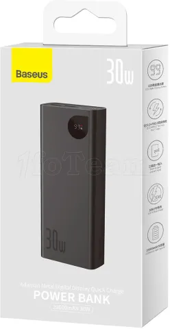 Photo de Batterie externe USB Baseus Adaman - 20000mAh 30W (Noir)