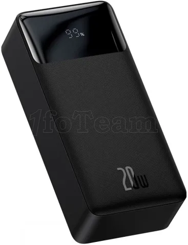 Photo de Batterie externe USB Baseus Bipow - 30000mAh 20W (Noir)