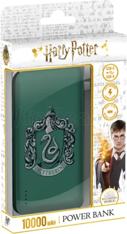 Photo de Batterie externe USB Emtec Ess U800 Harry Potter Serpantard - 10000mAh (Vert)