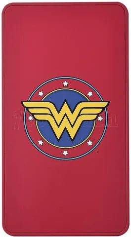Photo de Batterie externe USB Emtec Essentials Wonder Woman - 5000mAh (Rouge)
