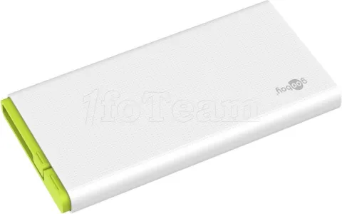 Photo de Batterie externe USB Goobay - 10000mAh (Blanc/Vert)