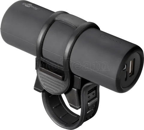 Photo de Batterie externe USB Goobay Bike-Power 5.0 avec support vélo - 5000mAh (Noir)