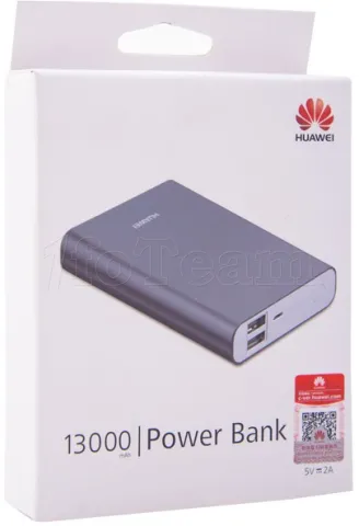 Photo de Batterie externe USB Huawei AP007 - 13000mAh (Gris)