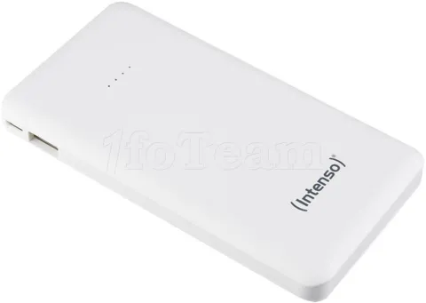 Photo de Batterie externe USB Intenso Powerbank Slim - 10000mAh (Blanc)